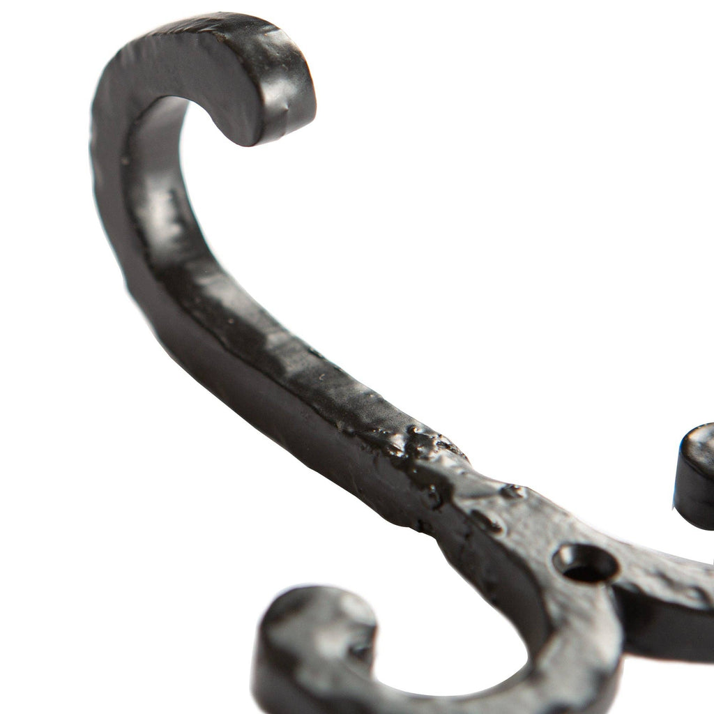 Wire Coat Hook - W70mm x H90mm - Black - All Good Things