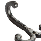 Wire Coat Hook - W70mm x H90mm - Black - All Good Things