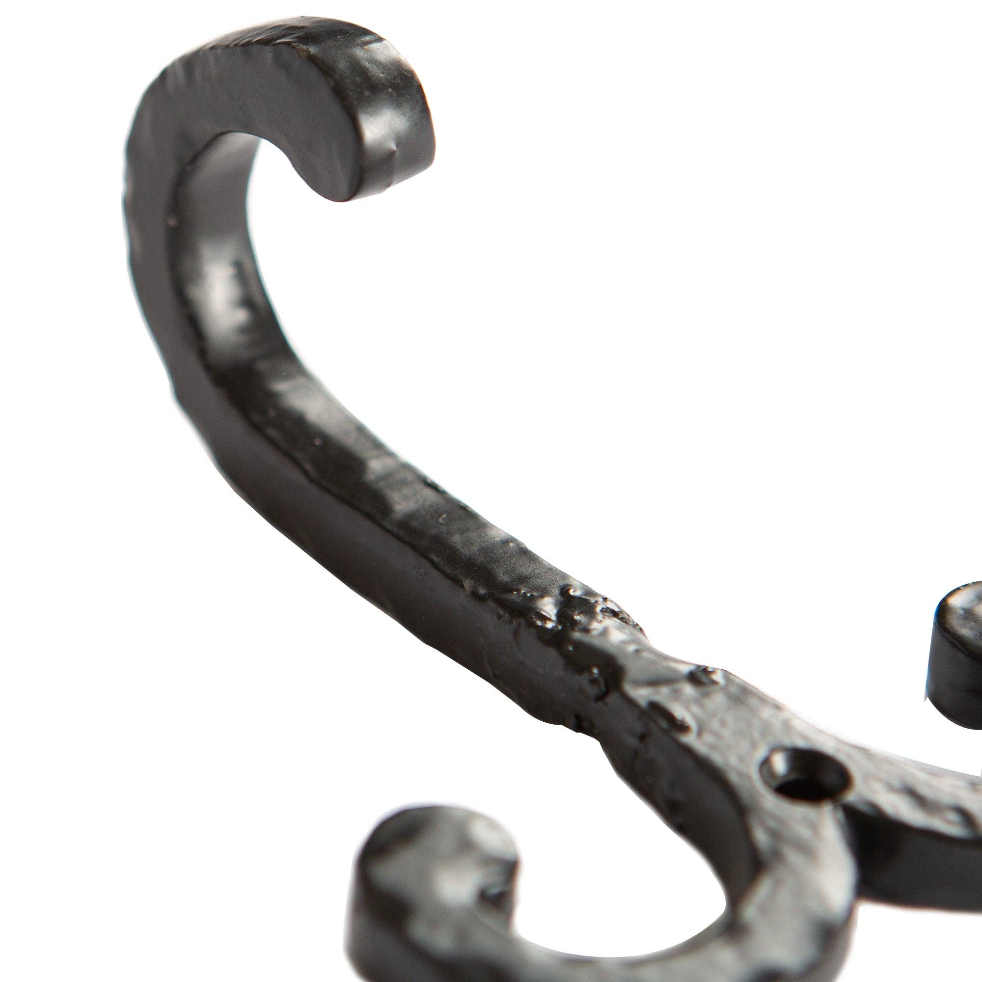 Wire Coat Hook - W70mm x H90mm - Black - All Good Things