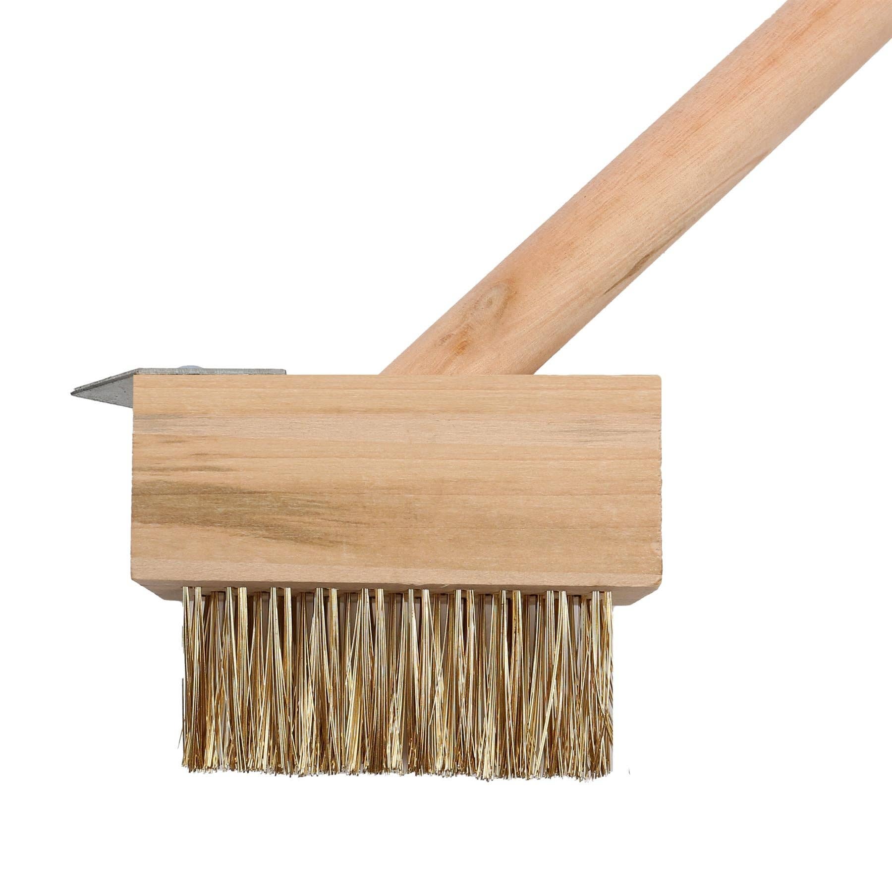 Wooden Long Handle Weed Brush - 120cm - All Good Things