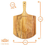 Wooden Pizza Peel | 30cm - All Good Things